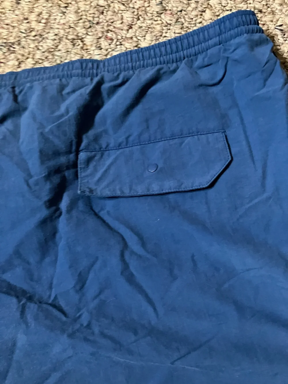 Patagonia Baggies Lined Swim Shorts Pocket Drawstring Mens XXL *READ Elastic Dry